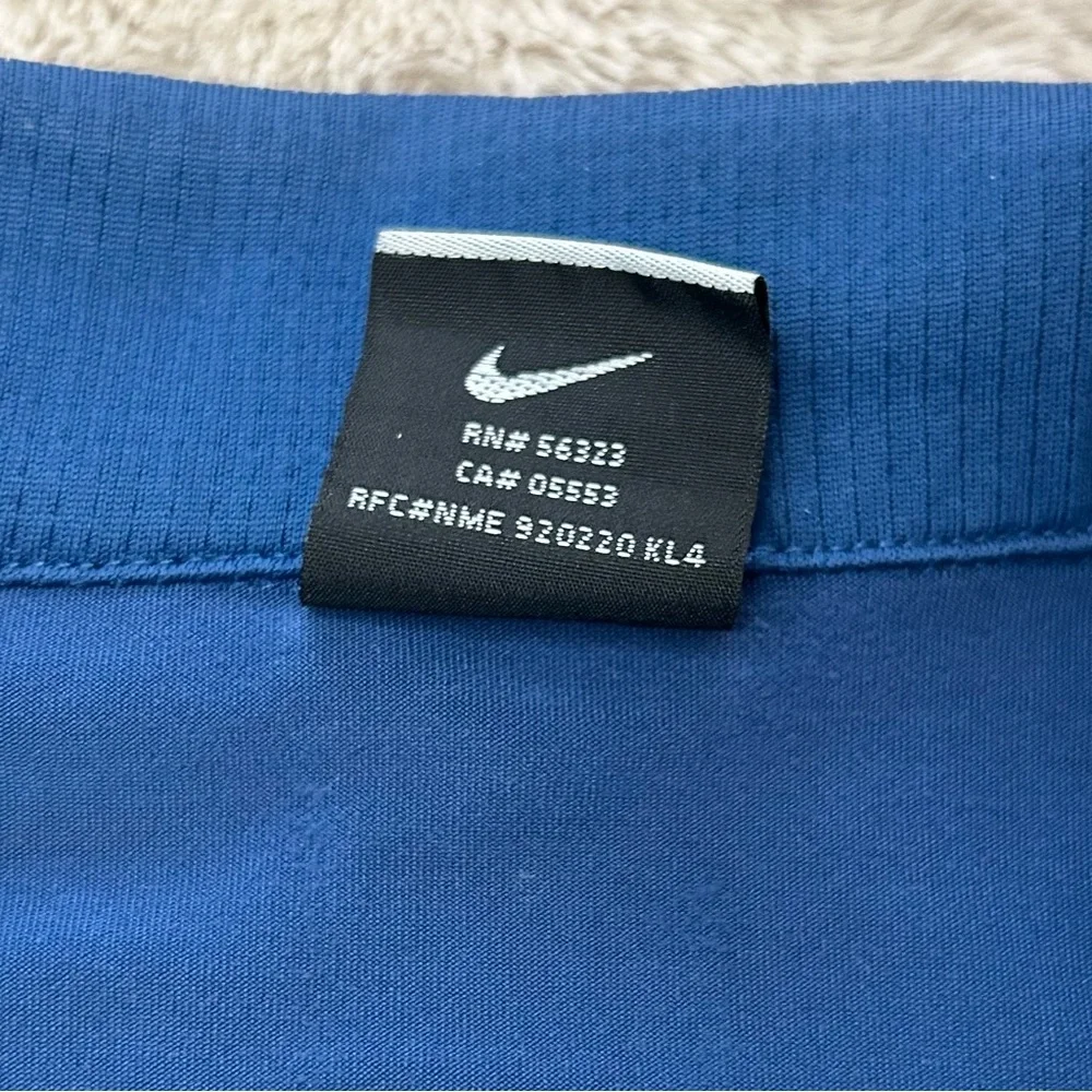 Nike Sphere‎ Dry Blue Polo Shirt Size XL